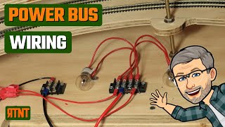 Power Bus Wiring for a Model Railroad [upl. by Rovner599]