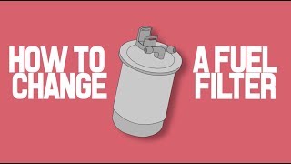 How to change a fuel filter TDI Diesel Engine [upl. by Arita]