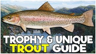 How to Catch TROPHY amp UNIQUE Trout at Rocky Lake Colorado  Fishing Planet Tips [upl. by Devin453]