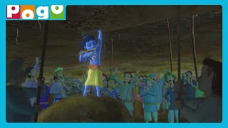 Little Krishna 🪈 Indra Dev ka krodh⛈️  Full Episode🤩 Nonstop Fun 😆 Only on POGO [upl. by Clayborne43]