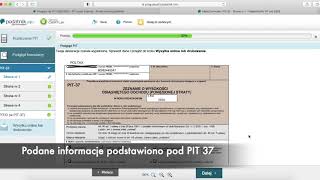 Jak wypełnić PIT 37 za rok 2020 w Podatnikinfo [upl. by Alina]