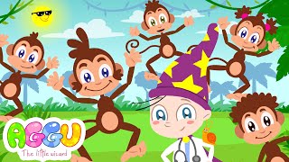 5 Little Monkeys  Aggu  The Little Wizard [upl. by Khajeh]