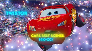 Disney Pixars Cars  Cars Movie Best Scenes Twixtor Clips Scenepack For Edits  4KCC [upl. by Aihsitan]