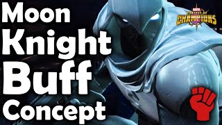 Mcoc Moon Knight Buff Concept [upl. by Younger]