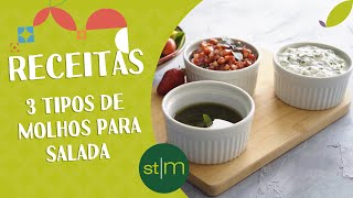 Receita Molhos para salada [upl. by Okiron]