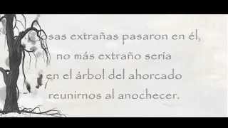 El Árbol del Ahorcado con letra en español [upl. by Jeni]