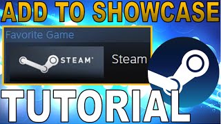 Add ANY GAME Including Steam To Your Profile Showcase Tutorial [upl. by Femmine]