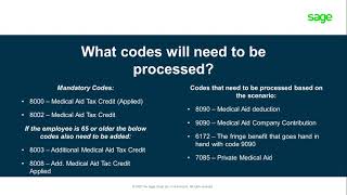 Sage Pastel Payroll AME Understanding Medical aid and the different processing scenarios [upl. by Neleh]