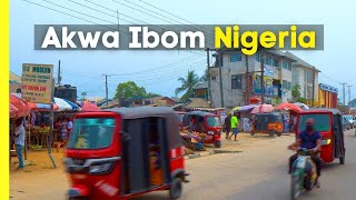 Akwa Ibom Nigeria UYO FULL CITY Walking Tour [upl. by Atworth360]