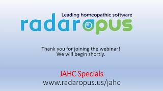 Dr Frederik Schroyens  RadarOpus Training  JAHC Webinar [upl. by Rosenberg]