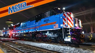 FAST Metra SD70MACH with K5LLA Action [upl. by Narik]