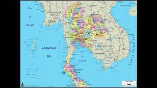 THAILAND MAP AND TRAVEL GUIDE [upl. by Liva693]