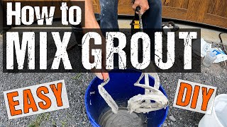 How to Mix Mapei Grout for Tile  What Ratio to Use Its an Easy DIY Project Using Mapei Keracolor [upl. by Terrell]