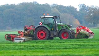 Kaamps mowing autumn silage [upl. by Ttimme]