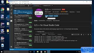 Set Up C Development With Visual Studio Code on Windows 10 VS Code [upl. by Aneele]