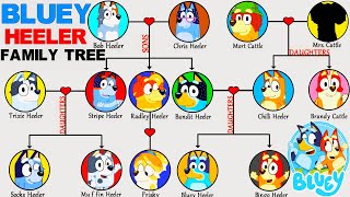 Bluey The Heeler Family Tree [upl. by Boot]