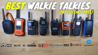 The Best Walkie Talkies FRS License Free Rocky Talkie vs Retevis vs Baofeng vs Motorola vs Oxbow [upl. by Airdni800]