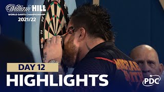 A SIMPLY SENSATIONAL TIE  Day 12 Evening Highlights  202122 William Hill World Darts Championship [upl. by Geesey726]