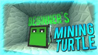 Tekkit Tutorial How To Use A Beginners Mining Turtle Tekkit Legends [upl. by Rebel]