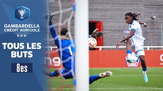 Tous les buts des 8es de finale I Coupe GambardellaCrédit Agricole 20222023 [upl. by Nowujalo]