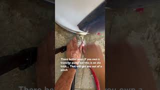 Pro tip protips plumbing homeimprovement [upl. by Nnylyram]