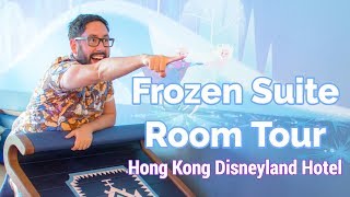 Frozen Hotel Room Tour at Hong Kong Disneyland Hotel [upl. by Liris306]