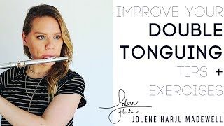 Improve Your Flute Double Tonguing Tips and Exercises  JoleneFlute [upl. by Ahsinned]