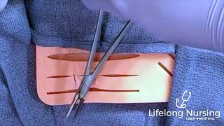 Basic Suturing How to Suture [upl. by Anyr788]