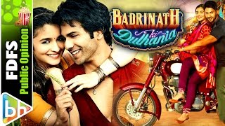 Badrinath Ki Dulhania  Public Review  First Day First Show  Varun Dhawan  Alia Bhatt [upl. by Erving]