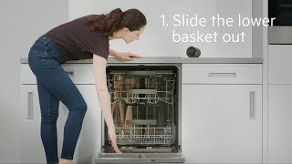 How to change the drain filter of your AEG dishwasher [upl. by Valene379]