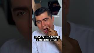 PALILLOS DENTALES o MONDADIENTES vs SEDA o HILO DENTAL y CEPILLOS INTERDENTALES ¿Cuál es mejor [upl. by Candy603]