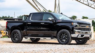 Installing a 2 inch Leveling kit on a 2019 20 Chevy Silverado 1500 [upl. by Alveta]