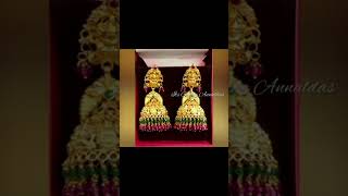 Latest Gold kammalu buttalu designs goldkammalubuttalu goldearrings [upl. by Elrahc150]