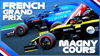 RACING F1 2021 CARS AT MAGNYCOURS French Grand Prix [upl. by Alvie]