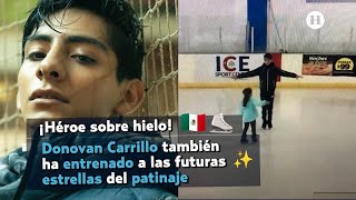 Donovan Carrillo ha entrenado a futuras estrellas del patinaje en México [upl. by Atterg]