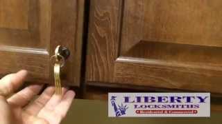 Double Door Cabinet Lock [upl. by Birkner]