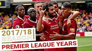 Every Premier League Goal 201718  Salah takes the Premier League by storm [upl. by Asirak404]