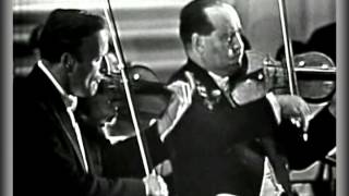 Bach Double Violin Concerto  Yehudi Menuhin And David Oistrakh [upl. by Grefe]