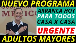 💥NO LO VAN A CREER❗️CLAUDIA SHEINBAUM ANUNCIA NUEVO PROGRAMA PARA TODOS LOS ADULTOS MAYORES HOY [upl. by Hanny]