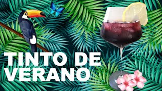 TINTO DE VERANO  Spains GO TO SUMMER Cocktail  or how to drink wine during the hot days [upl. by Ireland]