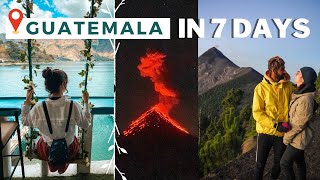 The PERFECT Guatemala 7 Day Itinerary  Antigua  Lake Atitlan  Travel Guide [upl. by Pharaoh]