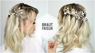 Hochzeitswoche 1  BRAUTFRISUR Haare offen  OlesjasWelt [upl. by Aicarg]