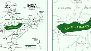 Lecture 17  SATPURA RANGE physical division of India series ✍️ [upl. by Mian]