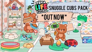 SNUGGLE CUBS FURNITURE PACK OUT NOW  Home designer pack  Toca Life [upl. by Waylen682]