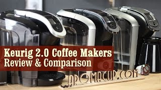 Keurig 20 Coffee Makers with Carafe  Review amp Comparison  K300 vs K400 vs K500 Series [upl. by Nylkaj]