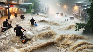 Red Alert Declared in Puerto Plata floods hit the Dominican Republic amid Heavy Rain today [upl. by Fablan]