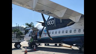 AZUL  Rio de Janeiro SDU ✈ São José dos Campos SJK  ATR 72600 Voo Completo [upl. by Ibrahim]