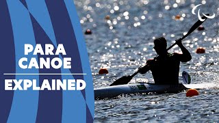 All about Para Canoe  Sport Explainer Canoe  Paralympic Games [upl. by Fredette180]