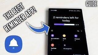 How to Use Samsung Reminder App 2024 [upl. by Colinson838]