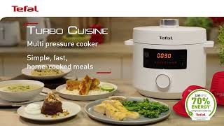 Tefal  Multi Pressure Cooker  Turbo Cuisine White [upl. by Orfurd]